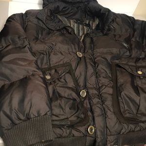 Vintage Coogi Puffer Reflective Jacket 3x